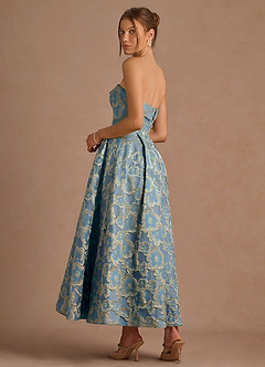 Kleid Florentine Blauer See image4