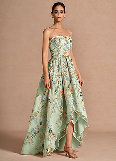 Robe Maxi Vert Clair Lelia image3