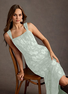 Vestido Menta Verde Largo Alice image2