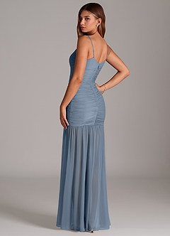 Azazie Aimie Bridesmaid Dresses Twilight Mermaid Mesh Dress image2