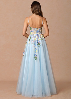 Iverine Sky Blue Multi Maxi Dress image2