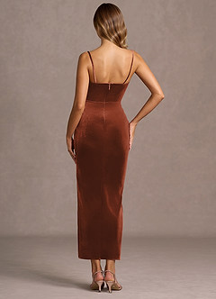 Maxi jurk Mackenzie Terracotta image2
