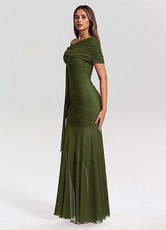 Valeraine Olive Maxi Dress image6