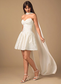 Astra French White Mini Dress image7