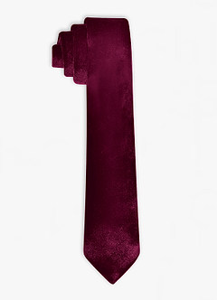 front Gentlemen's Collection Velvet Skinny Tie
