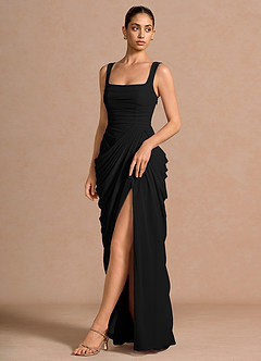 Maelie Black Maxi Dress image4