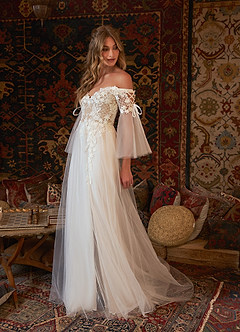 Azazie Stevie Wedding Dress Final Sale  image3