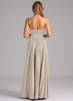 Azazie Tyla Bridesmaid Dresses Frost A-Line Sweetheart Neckline Stretch Satin Dress image2