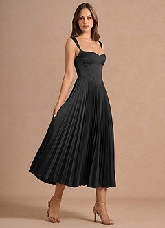 Avenelle Black Mid Dress image4