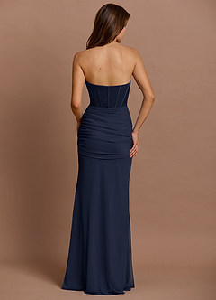 Robe Longue Marine Kalliope  image2