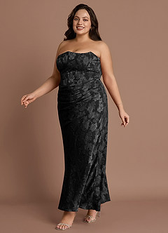 Robe Longue Noir Ezrena image9