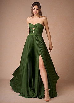 Eileen Olive Green Gown image5