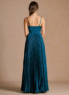 Vesper Navy Black Maxi Dress image2