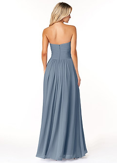 Azazie Yazmin Bridesmaid Dresses Twilight A-Line Sweetheart Neckline Chiffon Convertible Dress image2
