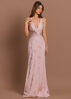Vestido Rosa Suave Largo Ilaria image5