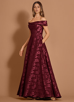 Miranda Wine Maxi Dress image4