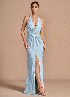 Miliani Sky Blue Maxi Dress image3
