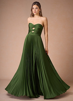 Eileen Olive Green Gown image6