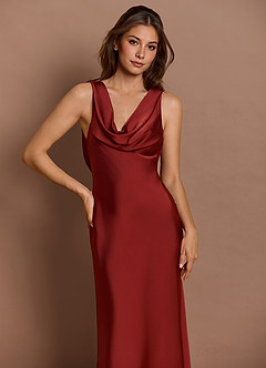 Cheryl Terracotta Maxi Dress image5
