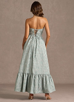 Maxi jurk Diana Fransblauw image2