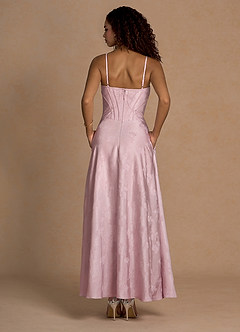 Maxi jurk Clementine Zacht Roze image2