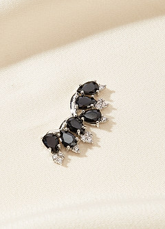 front Colored Crystal Constellation Earrings