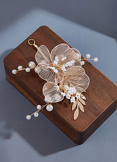 front Fall Romance Headpiece