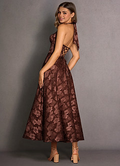 Kleid Isabeau Mokka Kokos image2