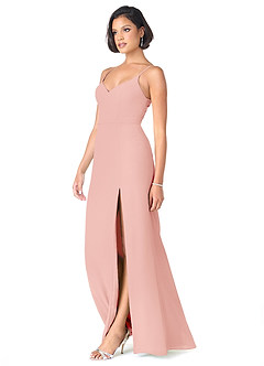 Azazie Blink Sprzedaż ostateczna Osłona Szyfon Długość podłogi Sukienka image3