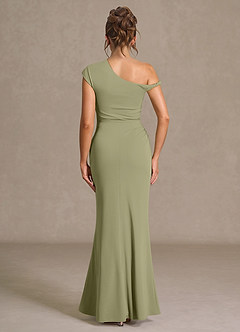 Heliora Bean Green Maxi Dress image3