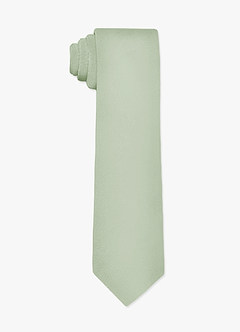 front Matte Satin Wide Tie and Pocket Square 2-Piece Set