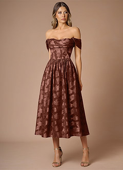 Dana Mocha Coco Midi Dress image5