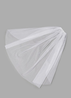 front Talia Waist Length Veil