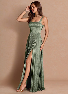 Tatiana Azul Salvia Vestido largo image6
