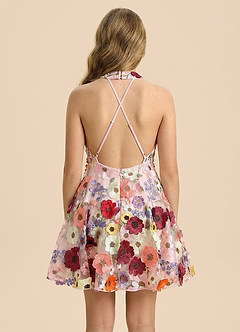 front Azazie Evie Junior Formal Dress