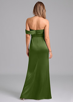 Azazie Lisbeth Bridesmaid Dresses Juniper Mermaid Off the Shoulder Stretch Satin Convertible Dress image7