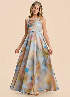 front Azazie Jessica Junior Formal Dress