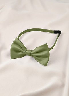 front Junior Bridesmaid Satin Headband