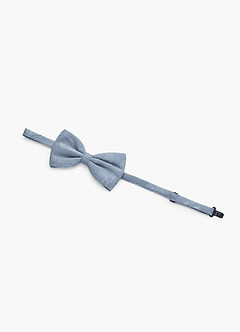 front Floral Burnout Adjustable Bow Tie