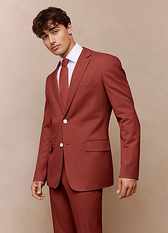 front James Terracota Chaqueta de traje