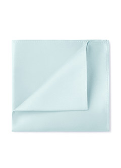 front Matte Satin Wide Tie and Pocket Square Set