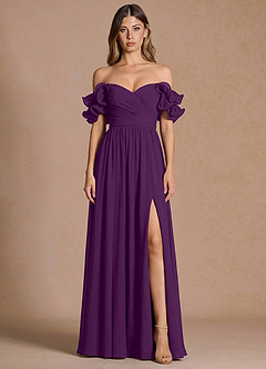 Calantha Grape Maxi Dress image3