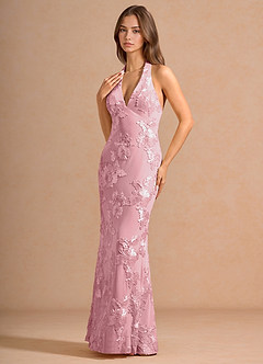 Abito Lungo Rosa Dulcie image1