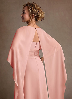 Azazie Marilla Abiti per la Madre della Sposa Abito A-Line in Chiffon Plissettato Rosetta image7