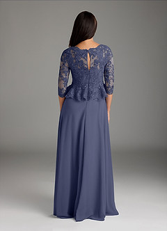 Azazie Averie Mother of the Bride Dresses Stormy A-Line Boatneck Sequins Chiffon Dress image12