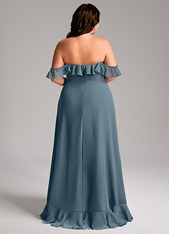 Azazie Lyra Bridesmaid Dresses Twilight A-Line Chiffon Convertible Dress image12