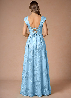 Hazel Sky Blue Maxi Dress image2