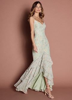 Kamille Mint Multi Maxi Dress image5