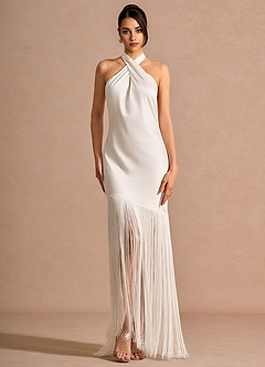 Norisse White Maxi Dress image1