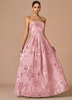 Maxi jurk Evangeline Roze image4